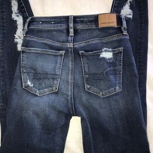 NWOT AEO Super High Waisted Jegging